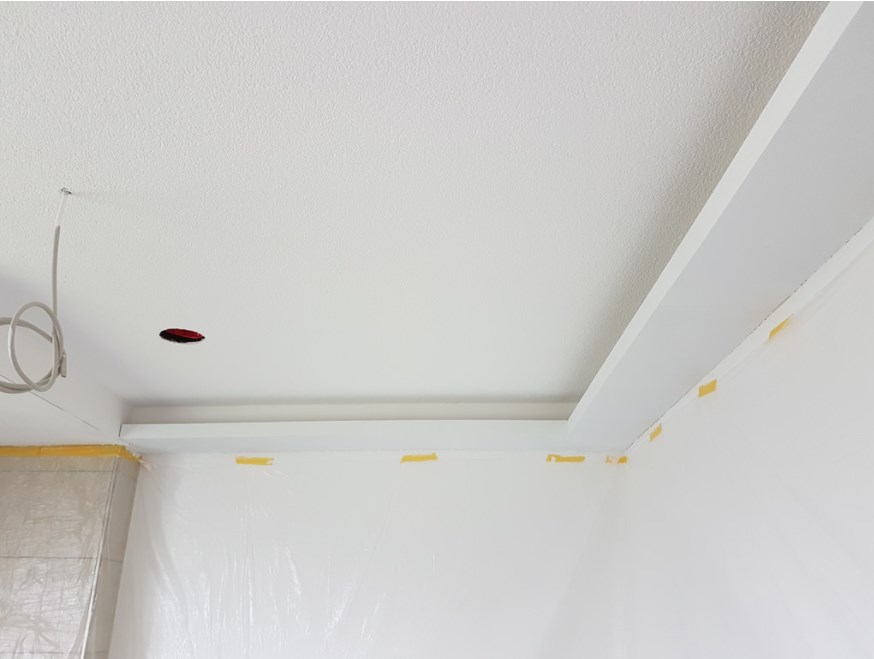 Deckenkonstruktion im Trockenbau